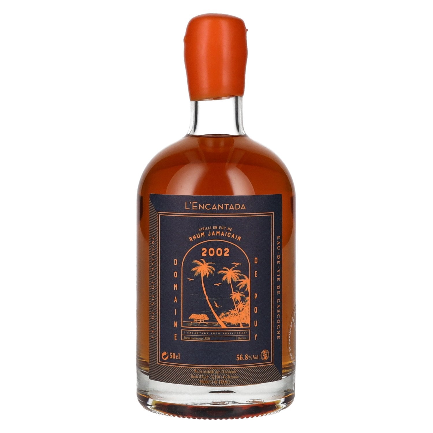 L'Encantada Jamaican Rum Worthy Park Finish 2002 56,8% Vol. 0,5l