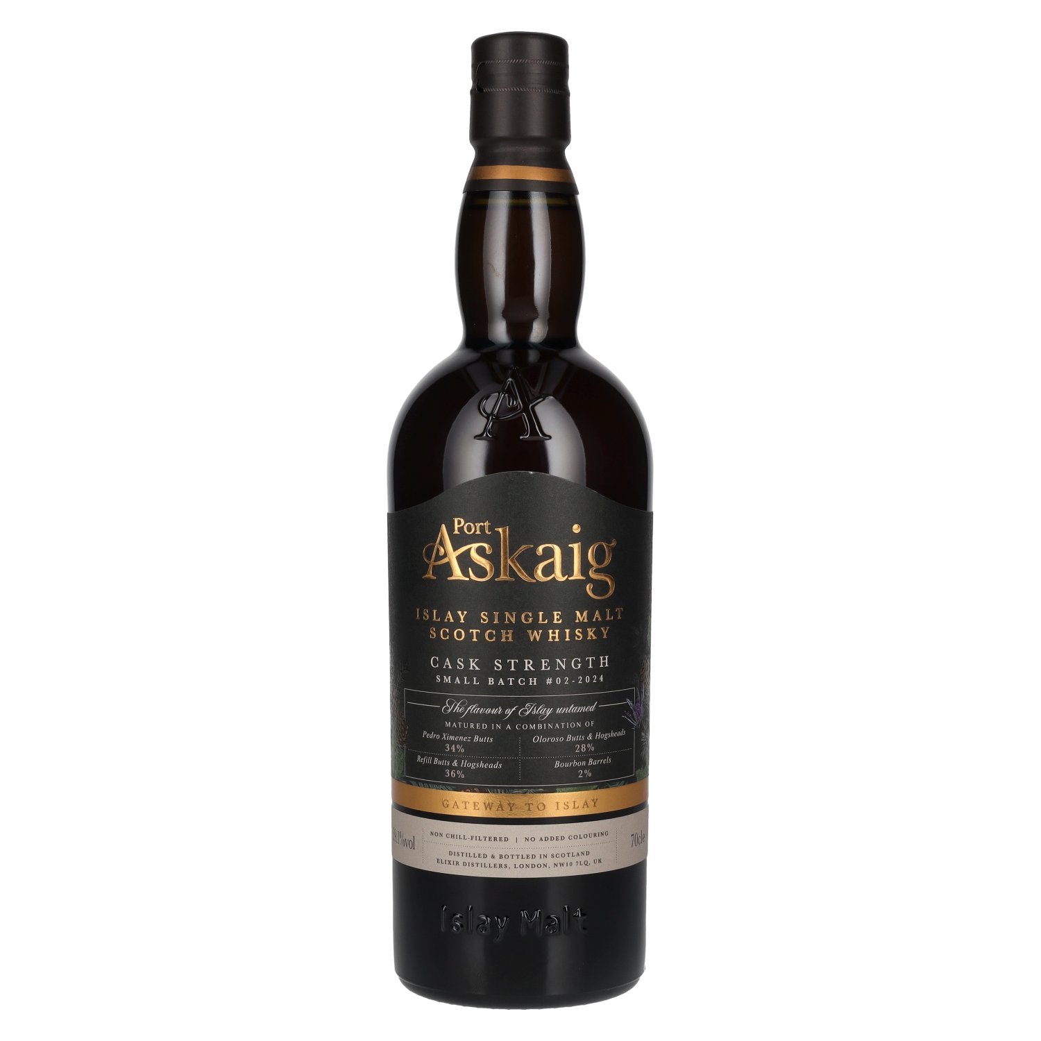 Port Askaig Islay CASK STRENGTH Islay Single Malt #02-2024 59,1% Vol. 0,7l in Giftbox