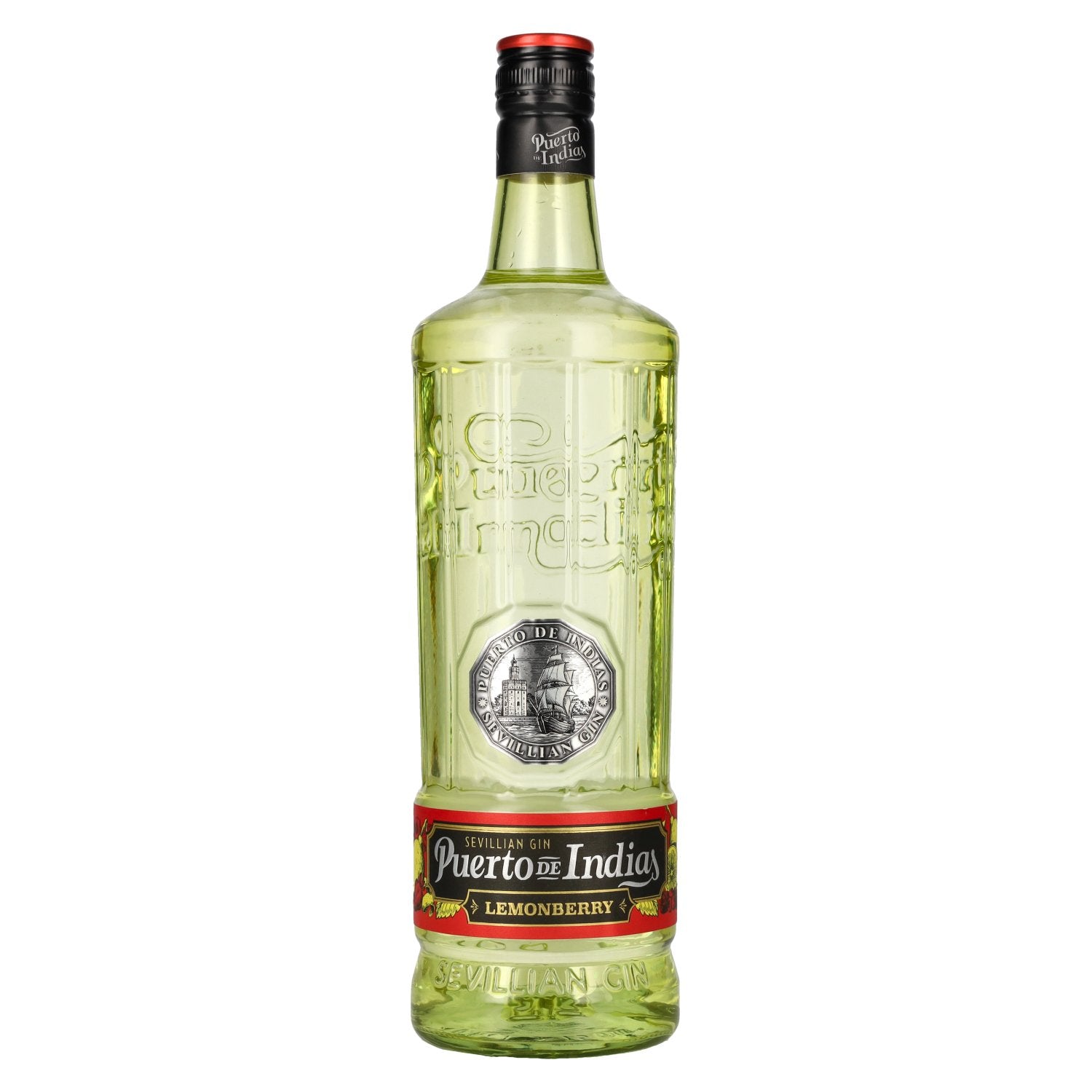 Puerto de Indias LEMONBERRY Gin 37,5% Vol. 1l