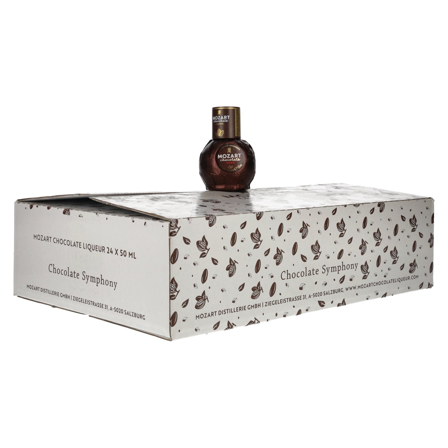 Mozart Chocolate Dark Likoer 17% Vol. 24x0,05l