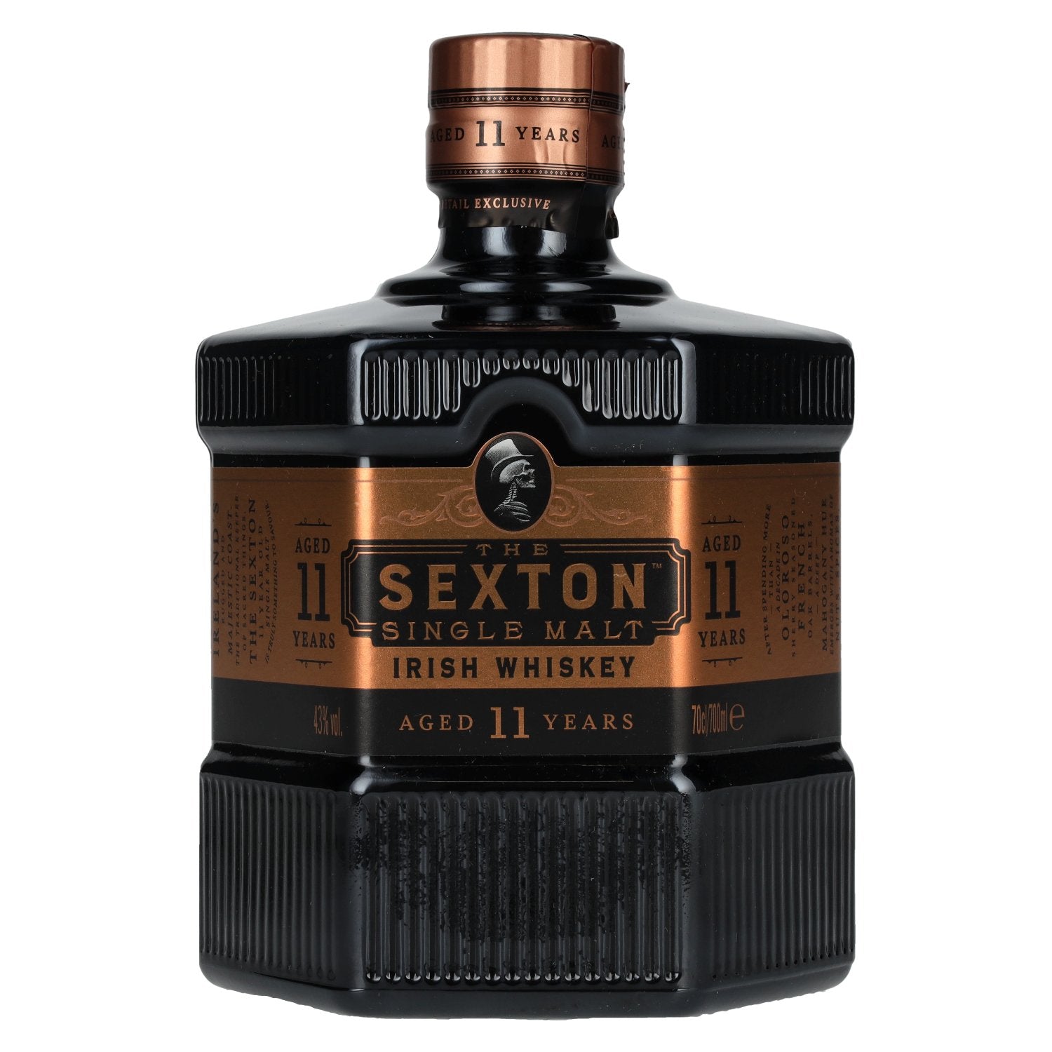 The Sexton 11 Years Old Single Malt Irish Whiskey 43% Vol. 0,7l