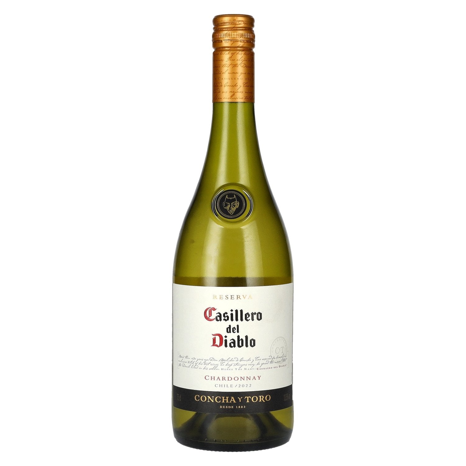 Concha y Toro Casillero del Diablo CHARDONNAY Reserva 2022 13,5% Vol. 0,75l