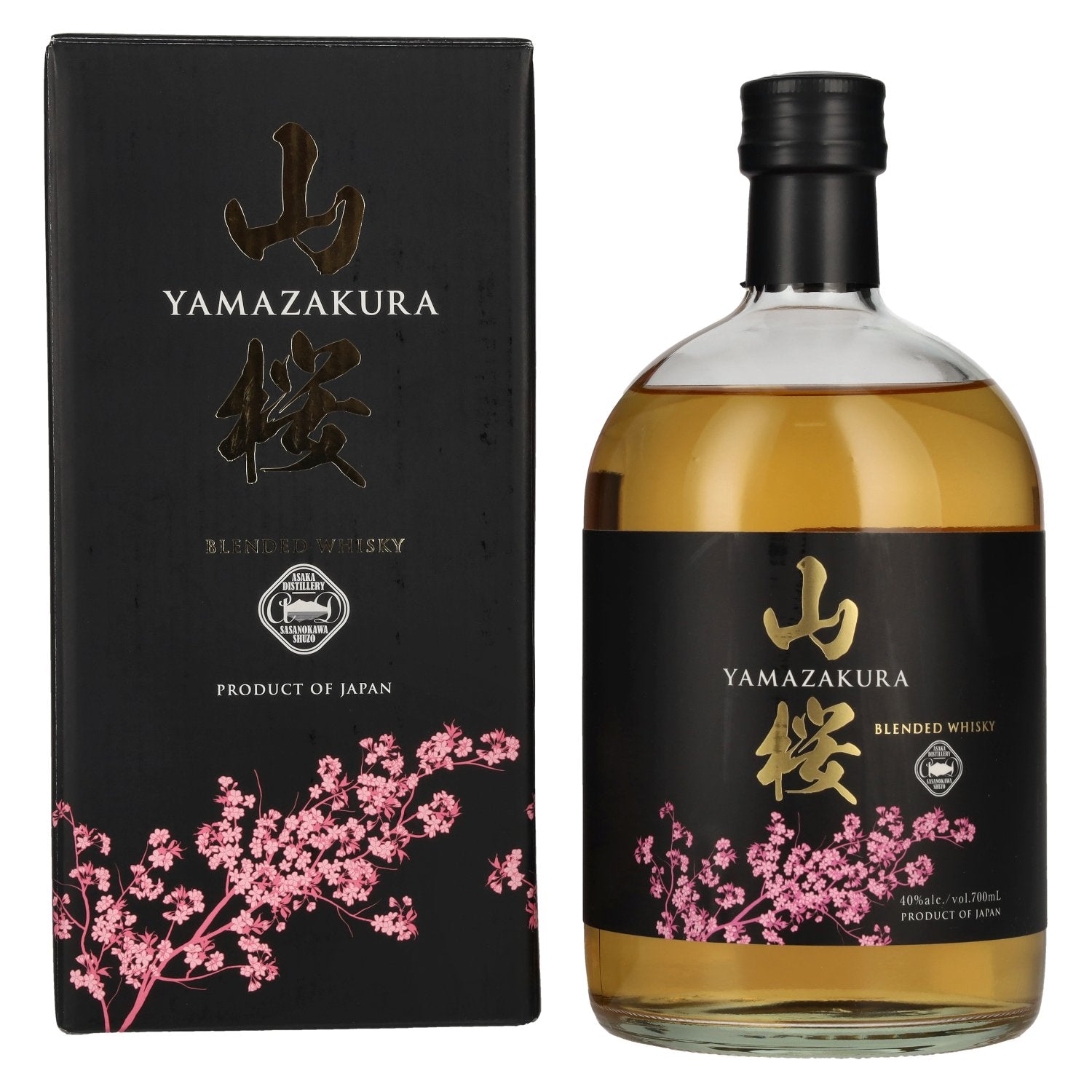 Yamazakura Blended Whisky Black Label 40% Vol. 0,7l in Giftbox