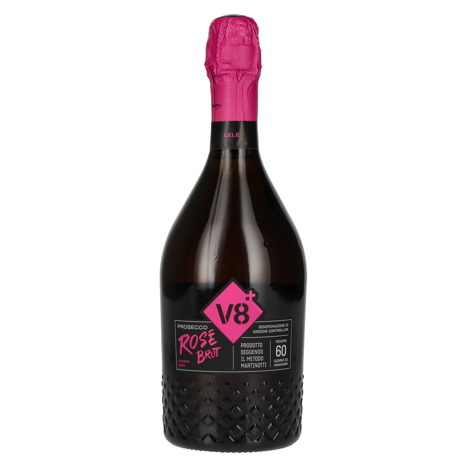 V8+ LELE Prosecco Rose Brut Millesimato DOC 2024 11% Vol. 0,75l