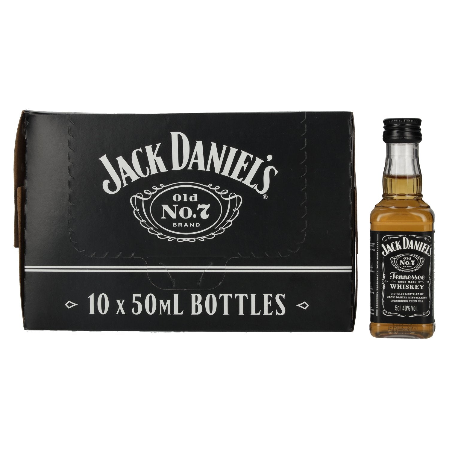 6% Off! Buy Jack Daniel's Tennessee Whiskey 40% Vol. 10x0,05l PET