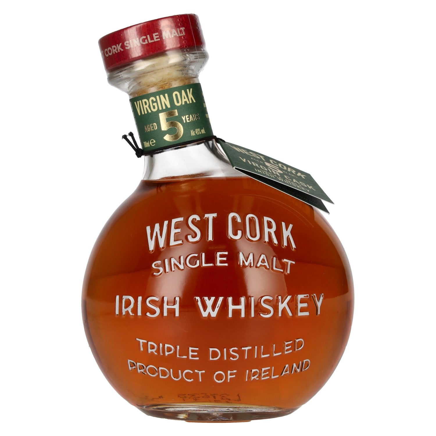 West Cork MARITIME Single Malt Irish Whiskey VIRING OAK CASK FINISHED Limited Edition 43% Vol. 0,7l
