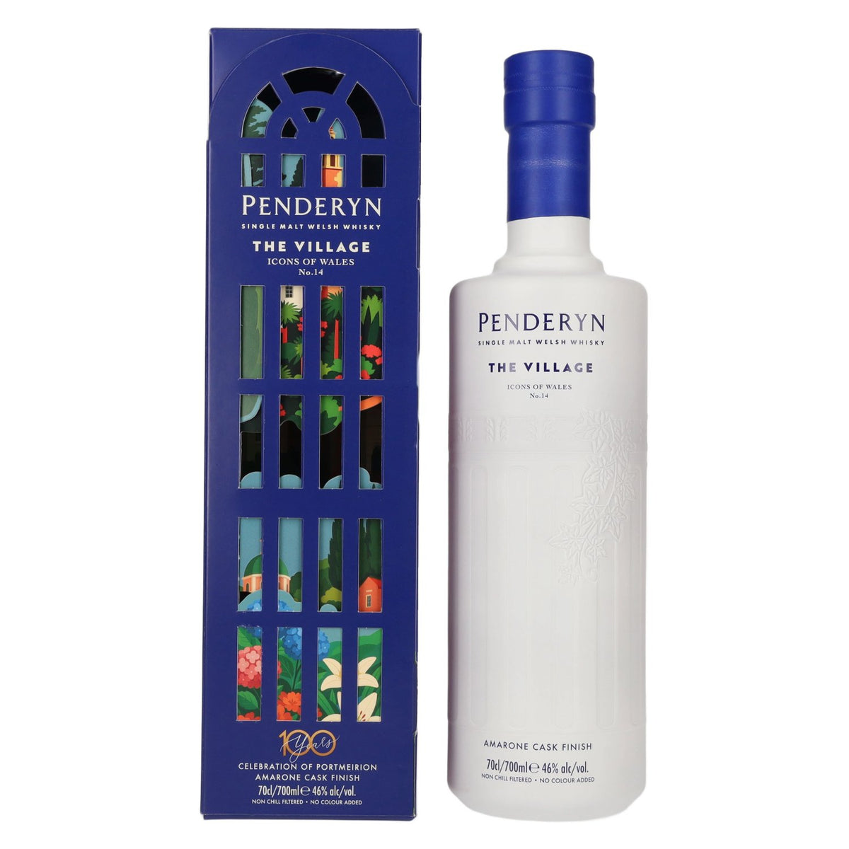 Penderyn THE VILLAGE Welsh Whiskey Icons of Wales Nr. 14 46% Vol. 0,7l in Giftbox