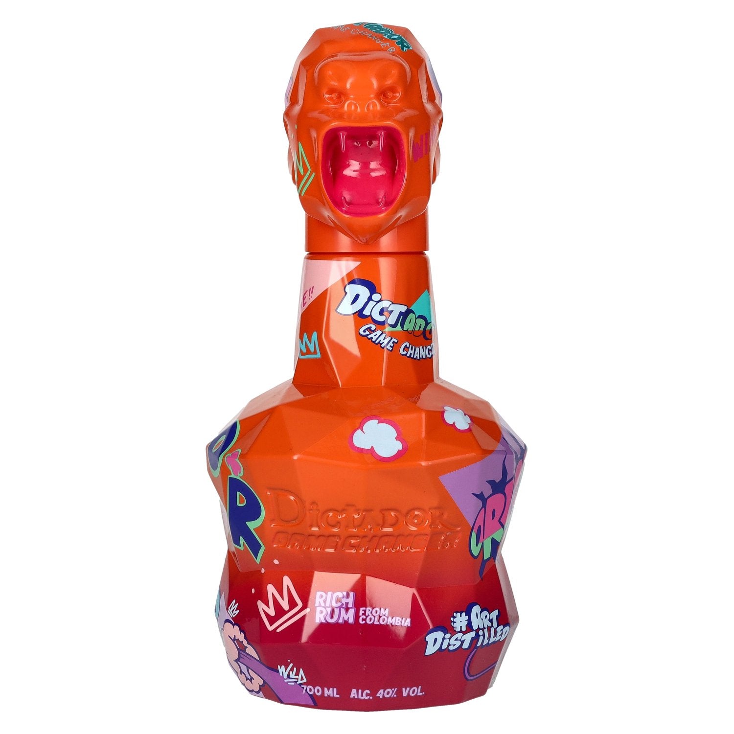 Dictador GAME CHANGER ORANGE & PINK Colombian Rum 40% Vol. 0,7l