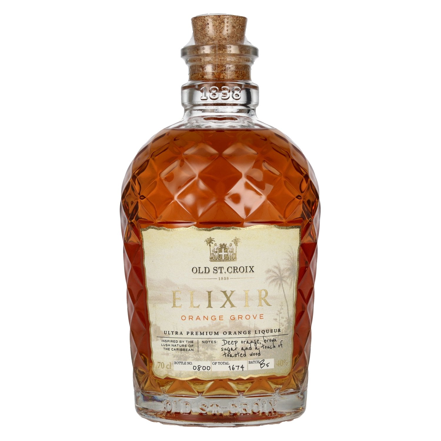 Old St. Croix ELIXIR Orange Grove Liqueur 40% Vol. 0,7l