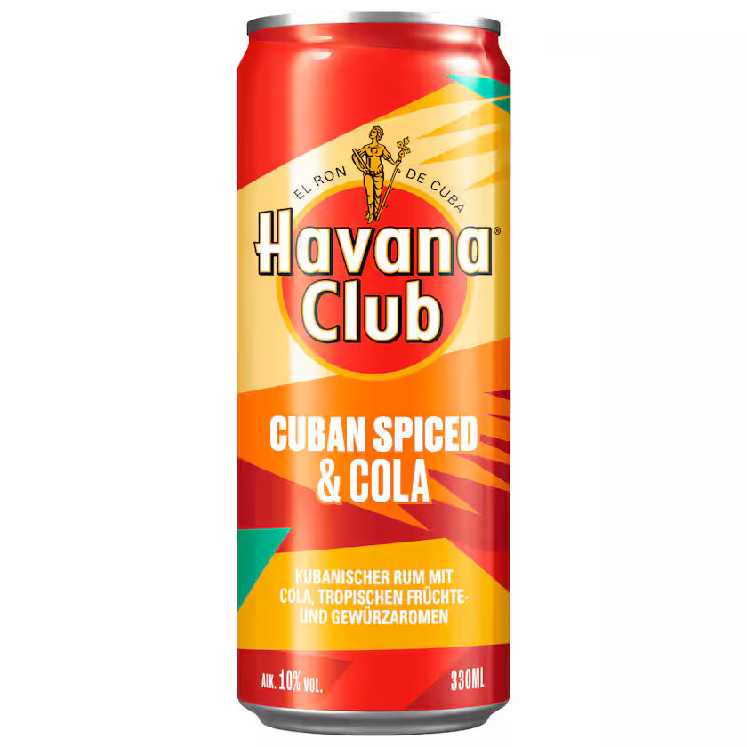 Havana Club Cuban Spiced & Cola 10% 0.33l