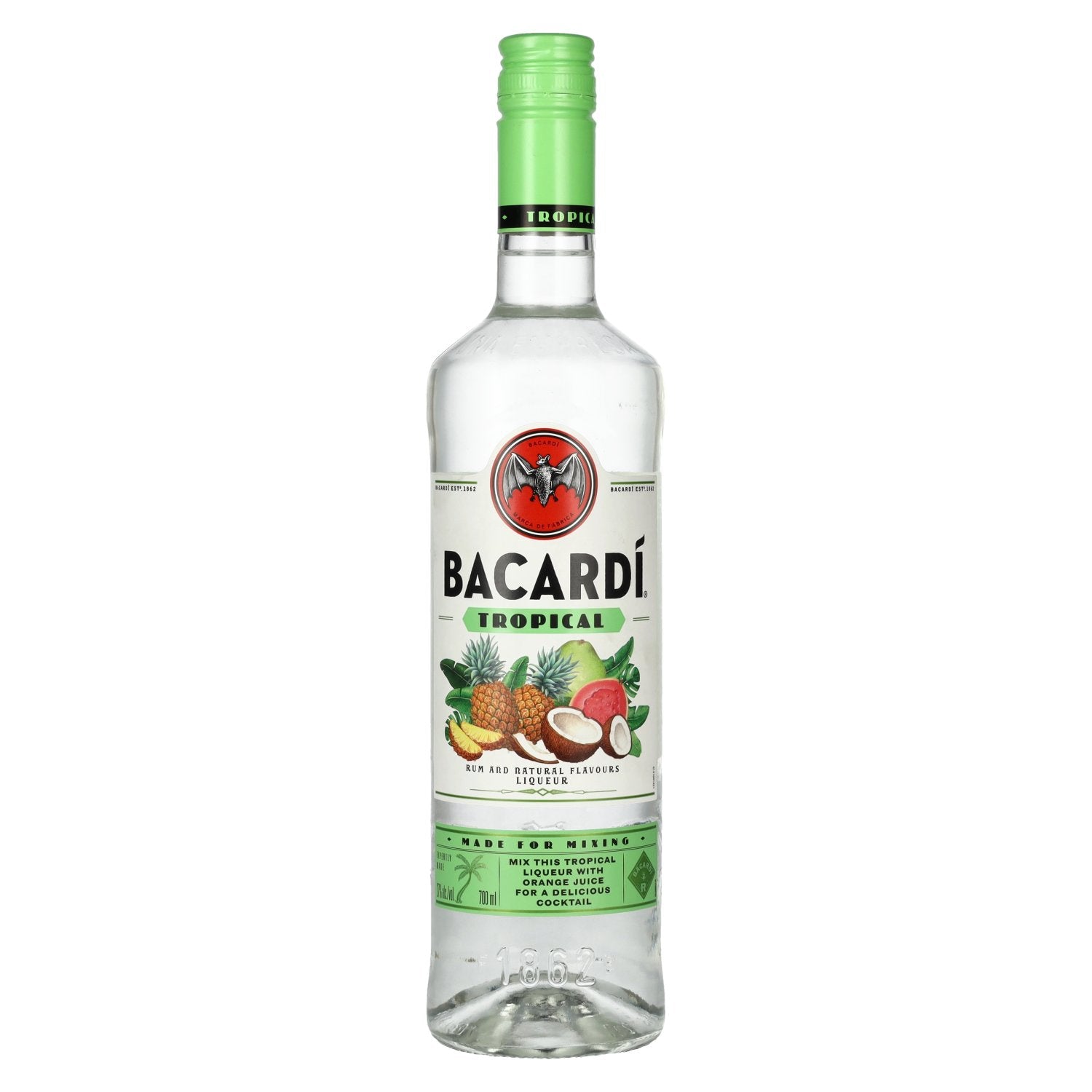Bacardi TROPICAL Rum And Natural Flavours Liqueur 27% Vol. 0,7l