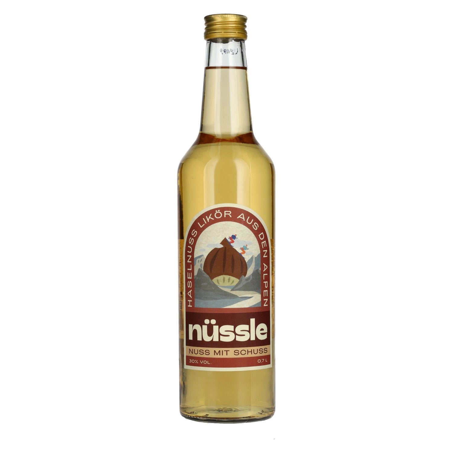 NUeSSLE Nuss with Schuss Haselnuss Likoer 30% Vol. 0,7l