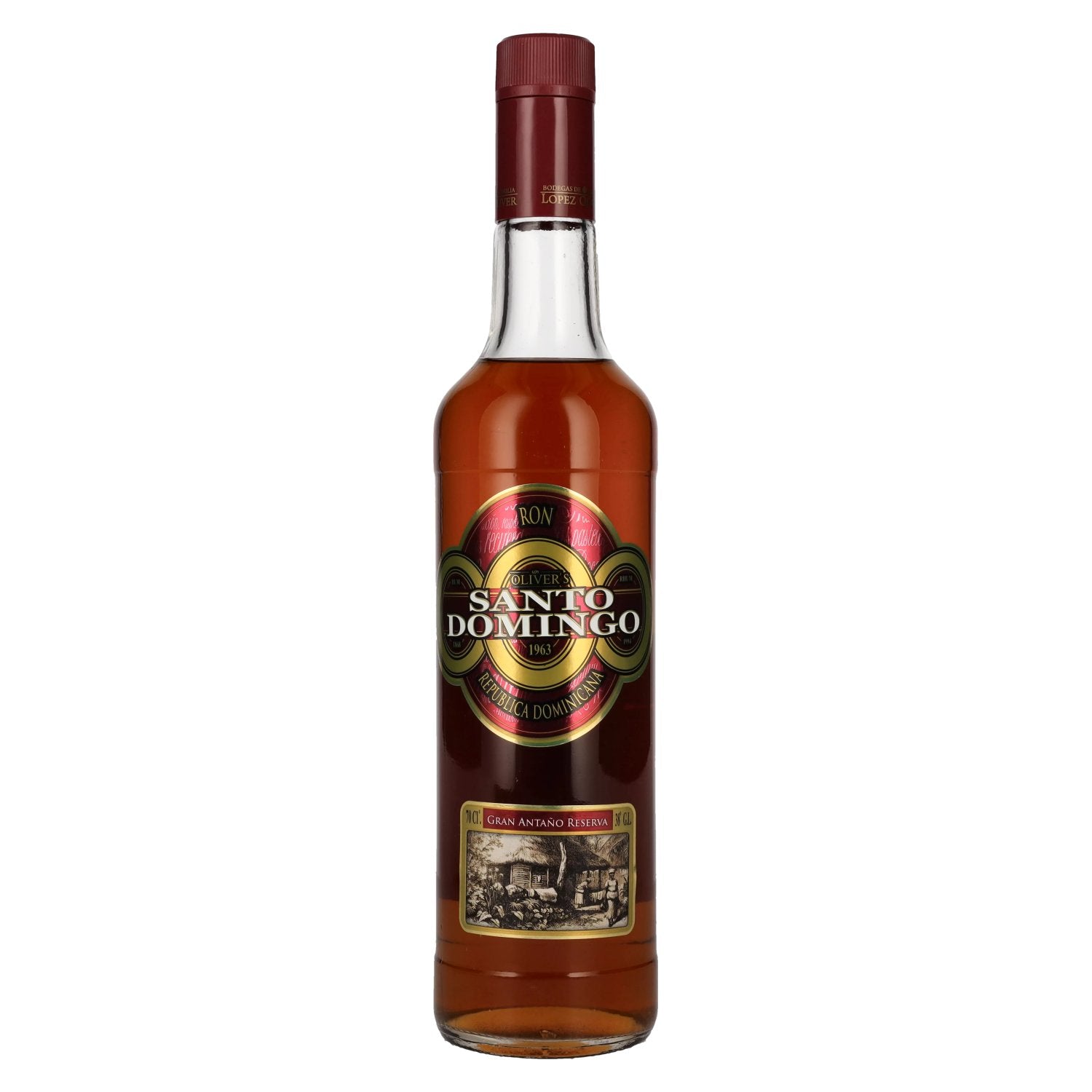 Buy Santo Domingo GRAN ANTANO RESERVA 38% Vol. 0,7l – Dominican