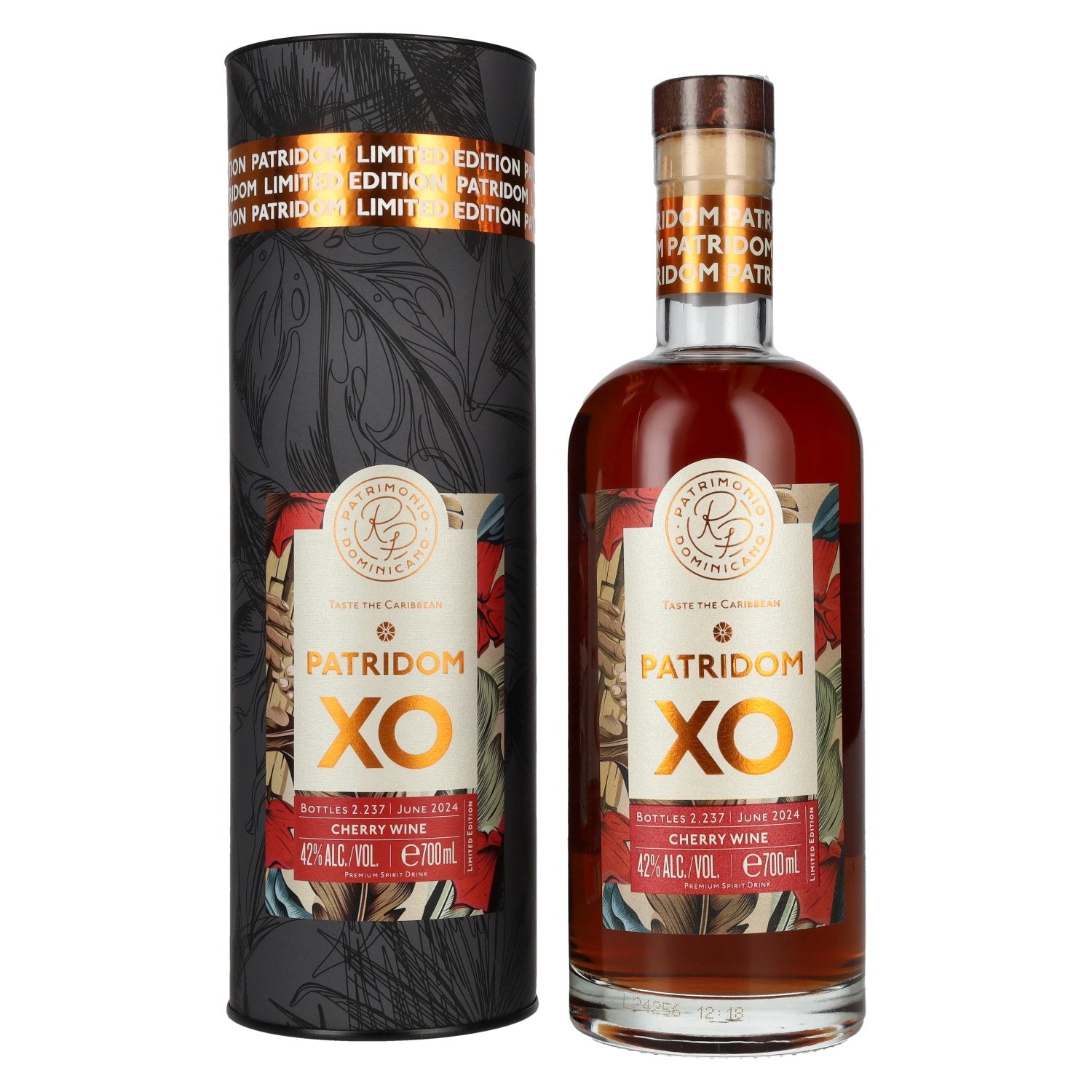 Patridom XO Cherry Wine Cask Finish 42% Vol. 0,7l in Giftbox