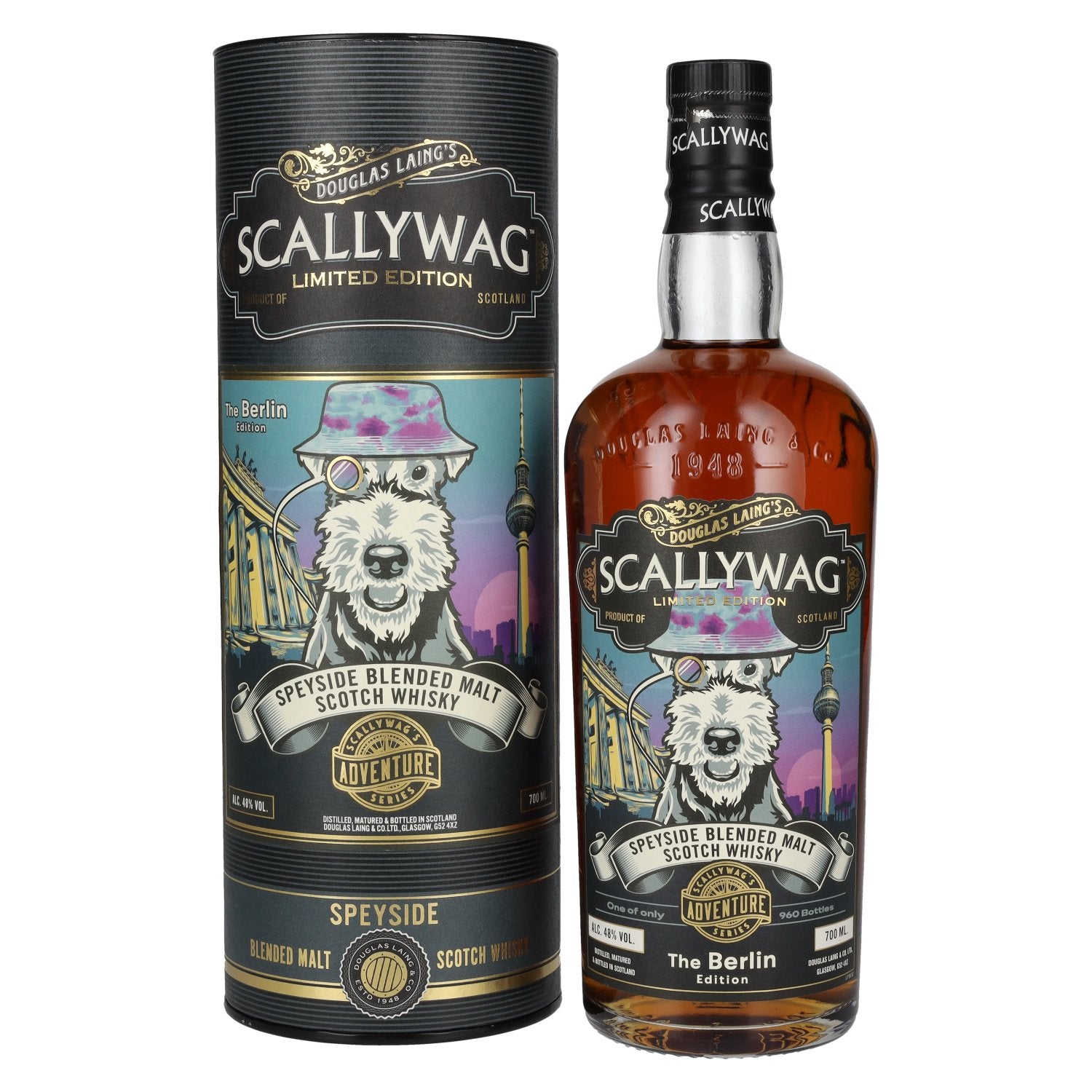 Douglas Laing SCALLYWAG The Berlin Limited Edition 48% Vol. 0,7l in Giftbox
