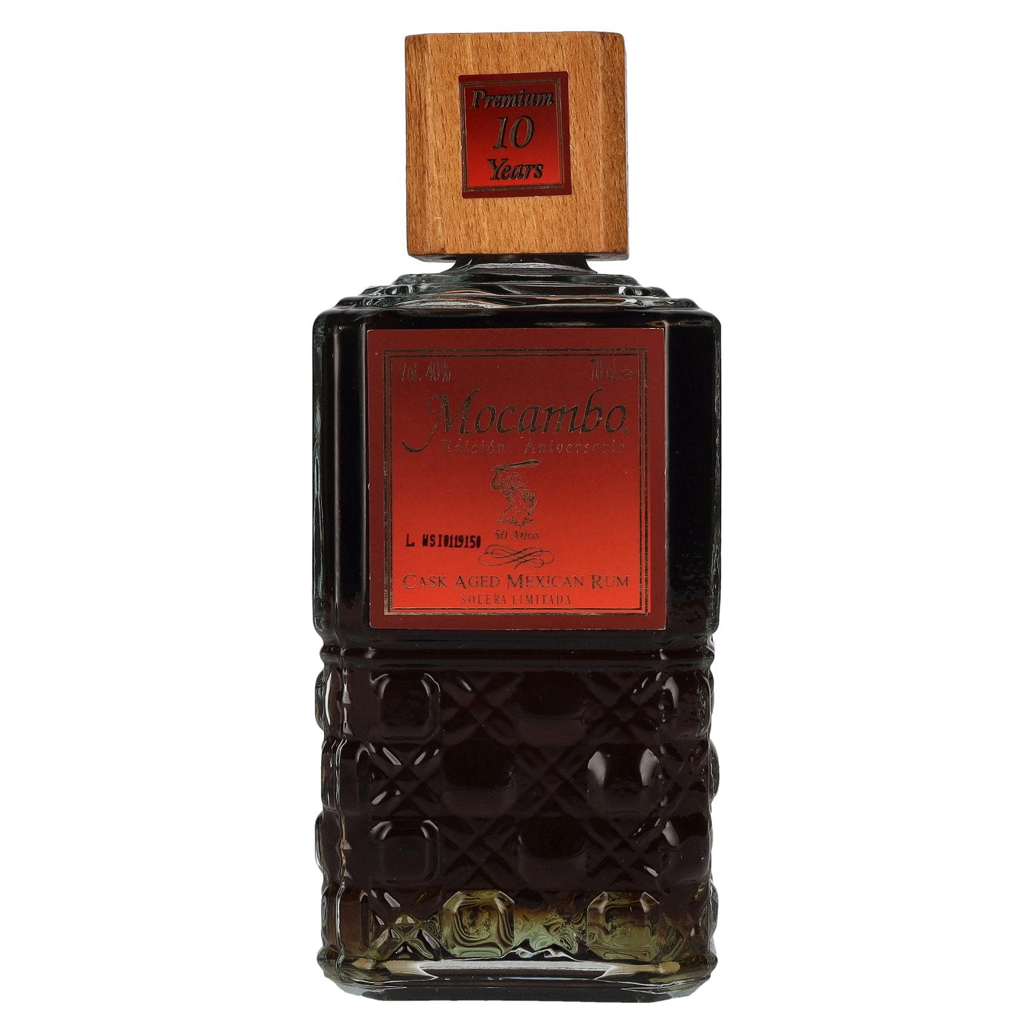 Mocambo Edicion Aniversario Premium 10 Years Solera Limitada 40% Vol. 0,7l