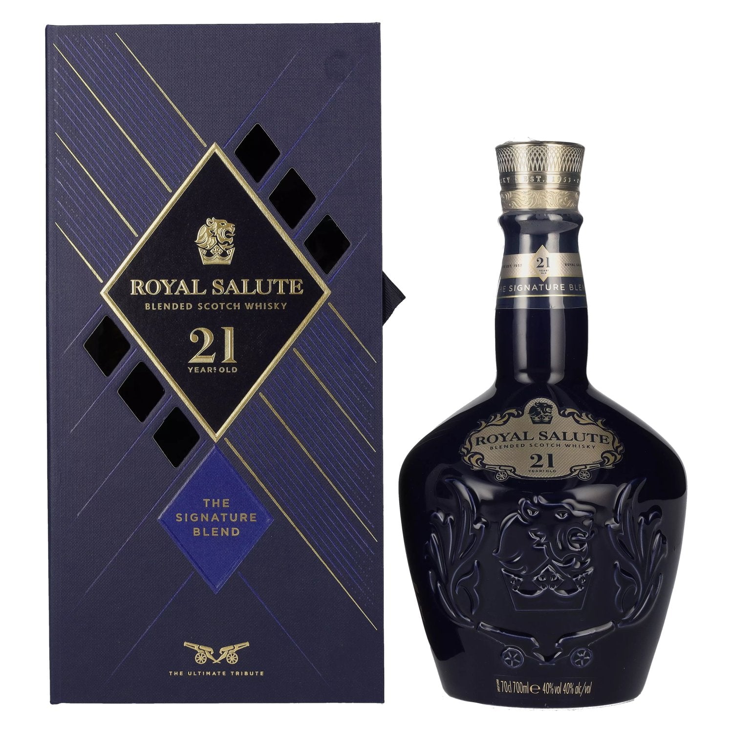 Royal Salute 21 Years Old THE SIGNATURE BLEND 40% Vol. 0,7l in Giftbox