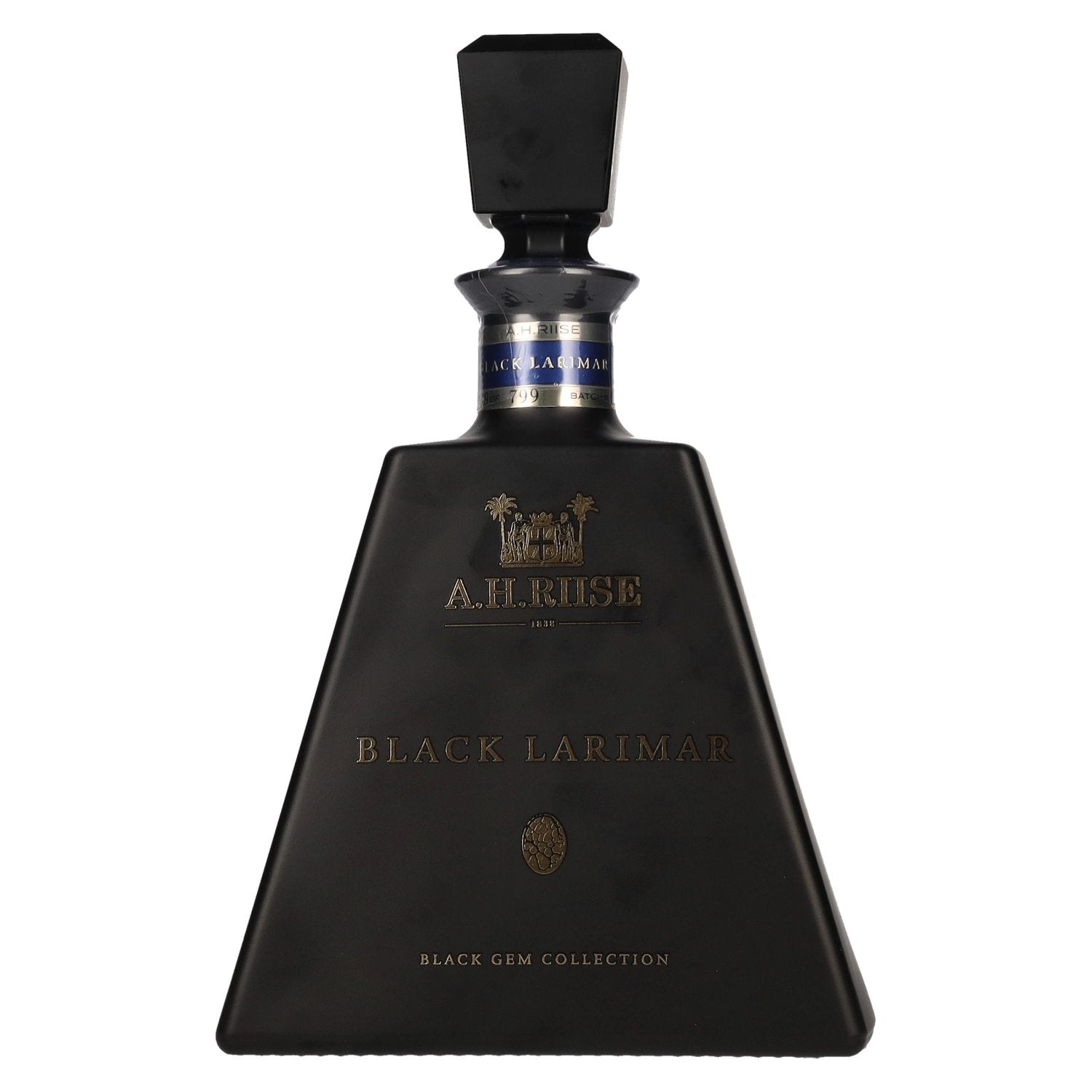 A.H. Riise Black BLACK LARIMAR Gem Collection Spirit Drink 45,2% Vol. 0,7l