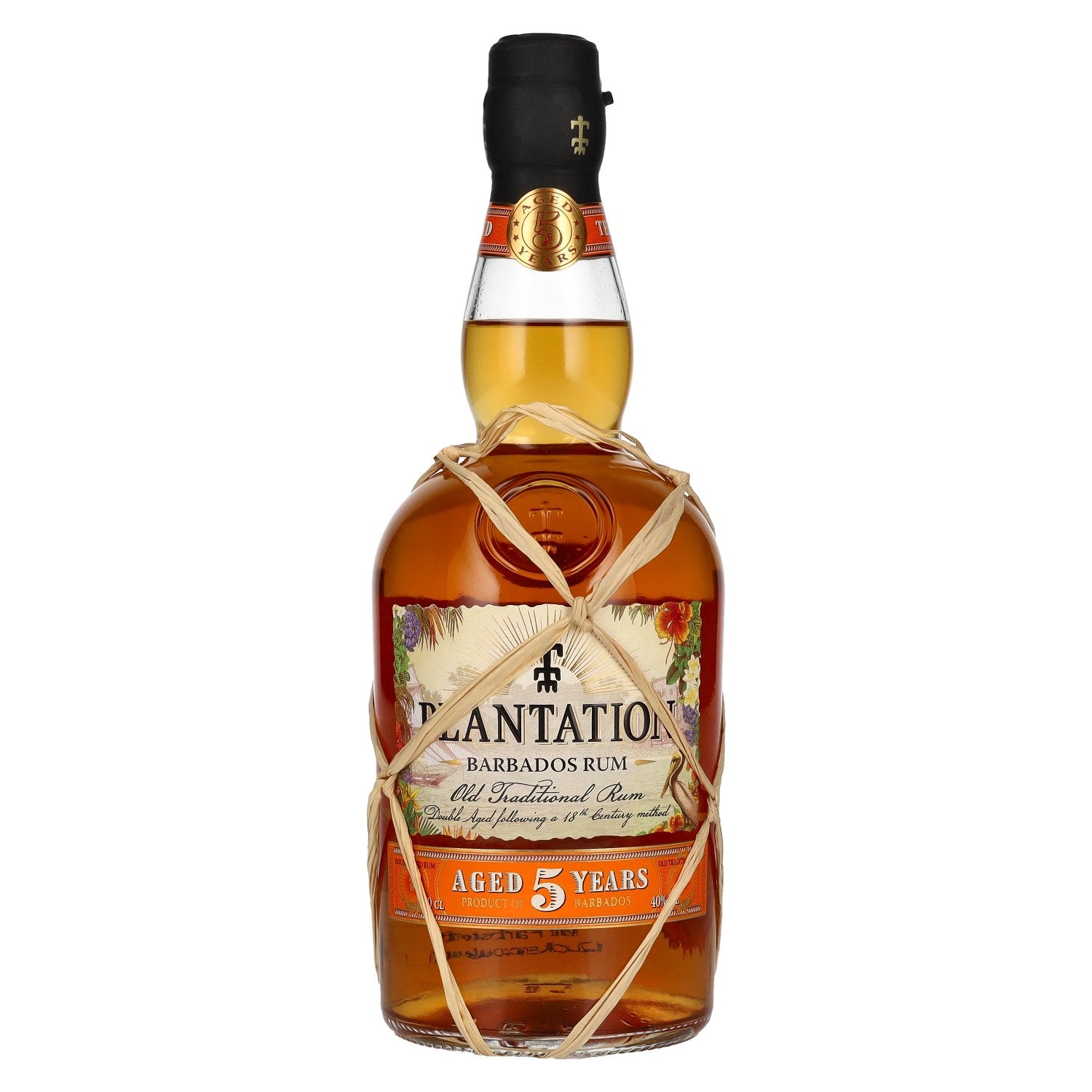 Plantation Rum BARBADOS 5 Years Old Old Traditional Rum 40% Vol. 0,7l