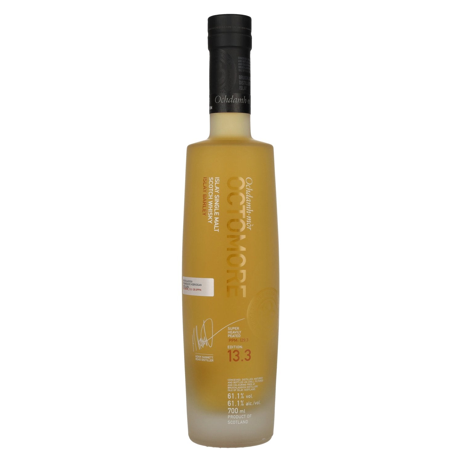 Octomore EDITION: 13.3 Super Heavily Peated Islay Barley 2022 61,1% Vol. 0,7l