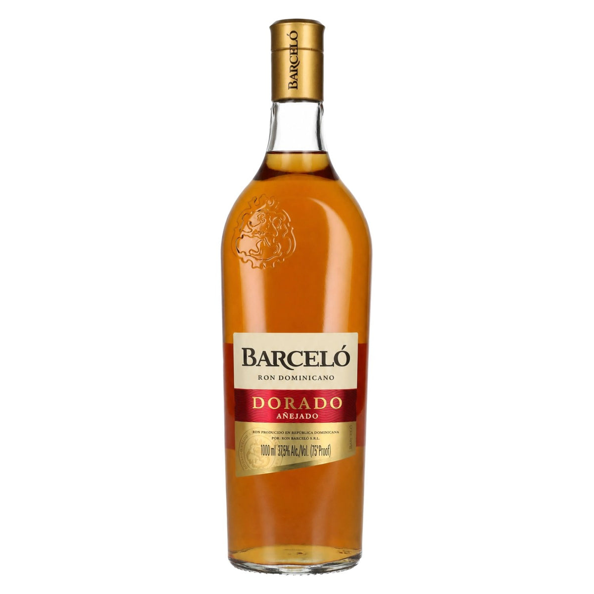 Ron Barcelo DORADO Anejado Ron Dominicano 37,5% Vol. 1l