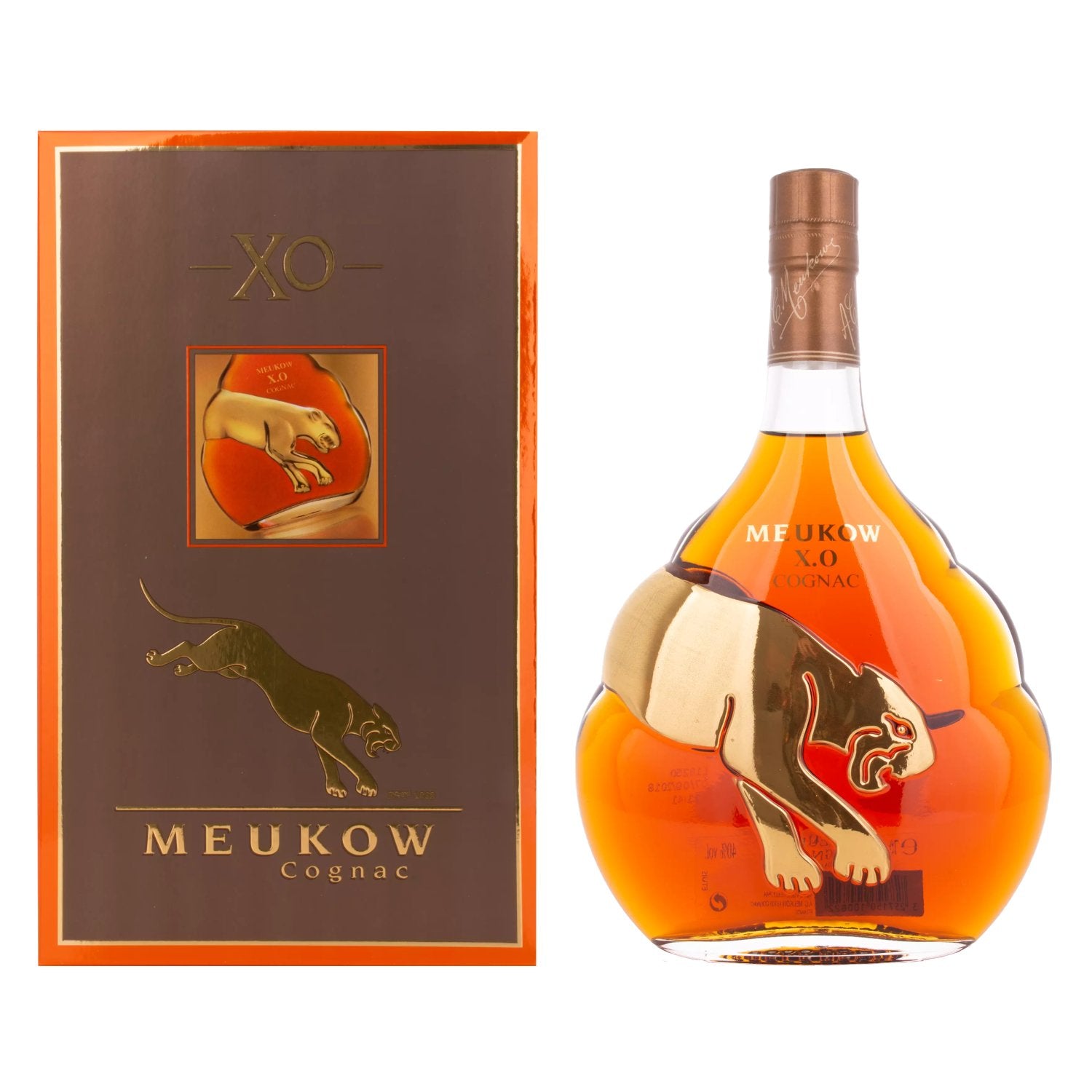 Meukow X.O. Cognac Gold 40% Vol. 0,7l in Giftbox