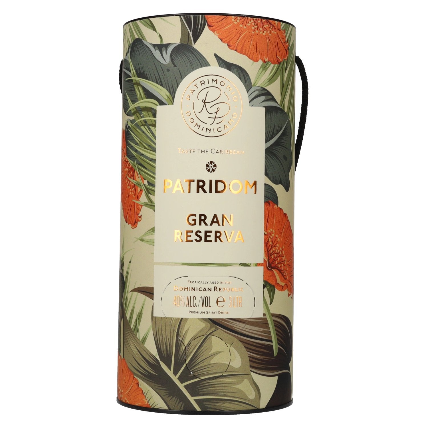 Patridom GRAN RESERVA Dominicano Spirit Drink BAG 40% Vol. 3l