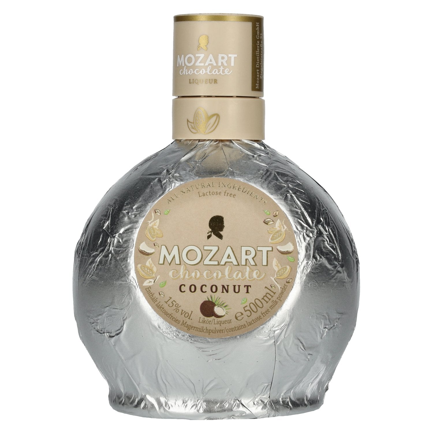 Mozart Chocolate Coconut Sahnelikoer 15% Vol. 0,5l