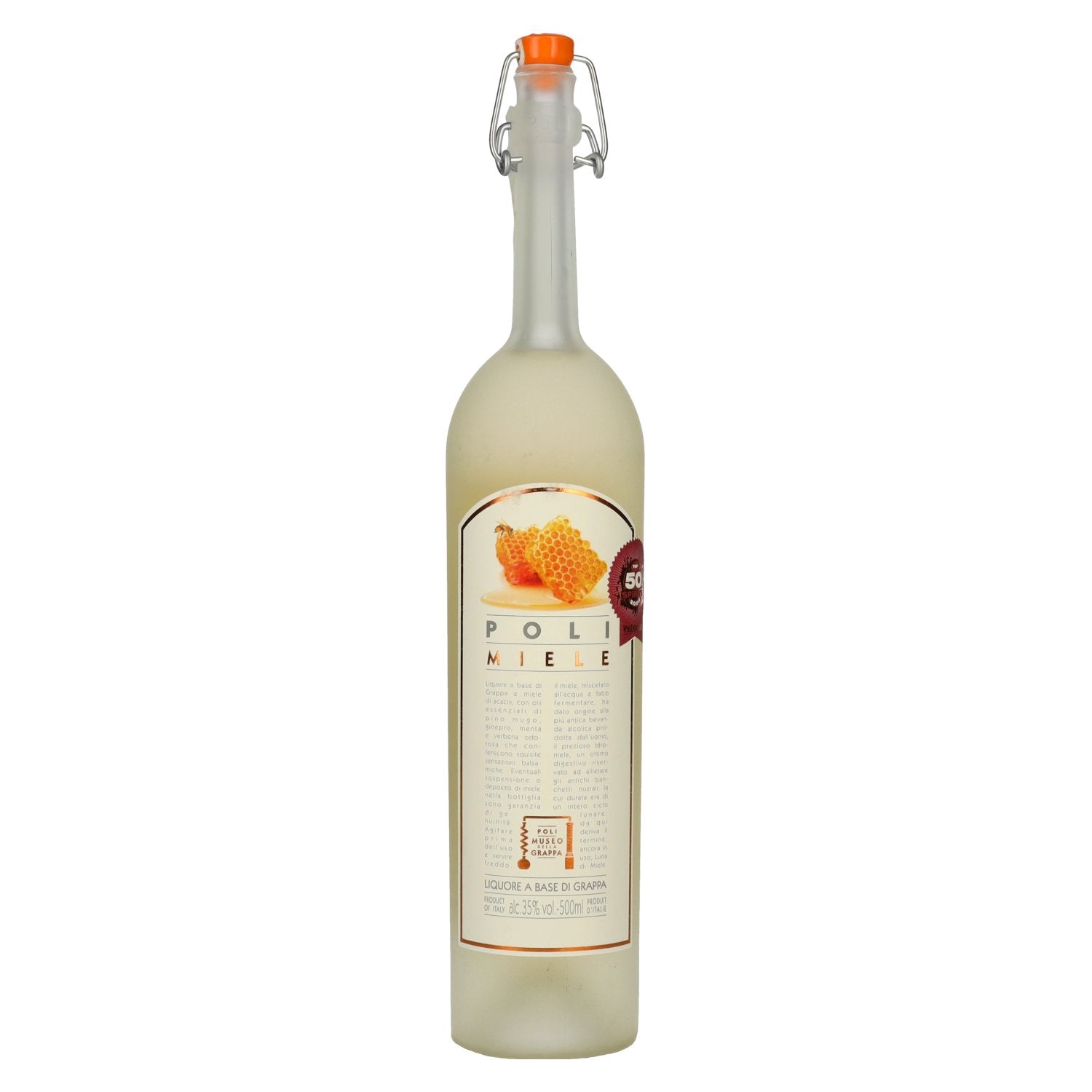 Poli Miele Liquore a Base di Grappa 35% Vol. 0,5l
