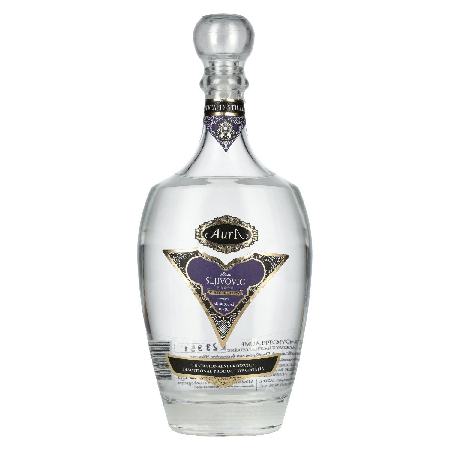 Aura PLUM SLJIVOVIC 40% Vol. 0,7l