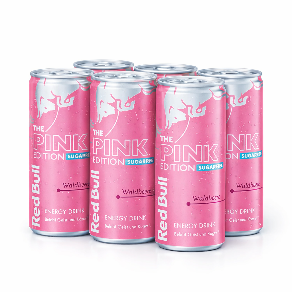 The Pink Edition Red Bull Waldbeere Sugarfree 0.25l (pack of 6)
