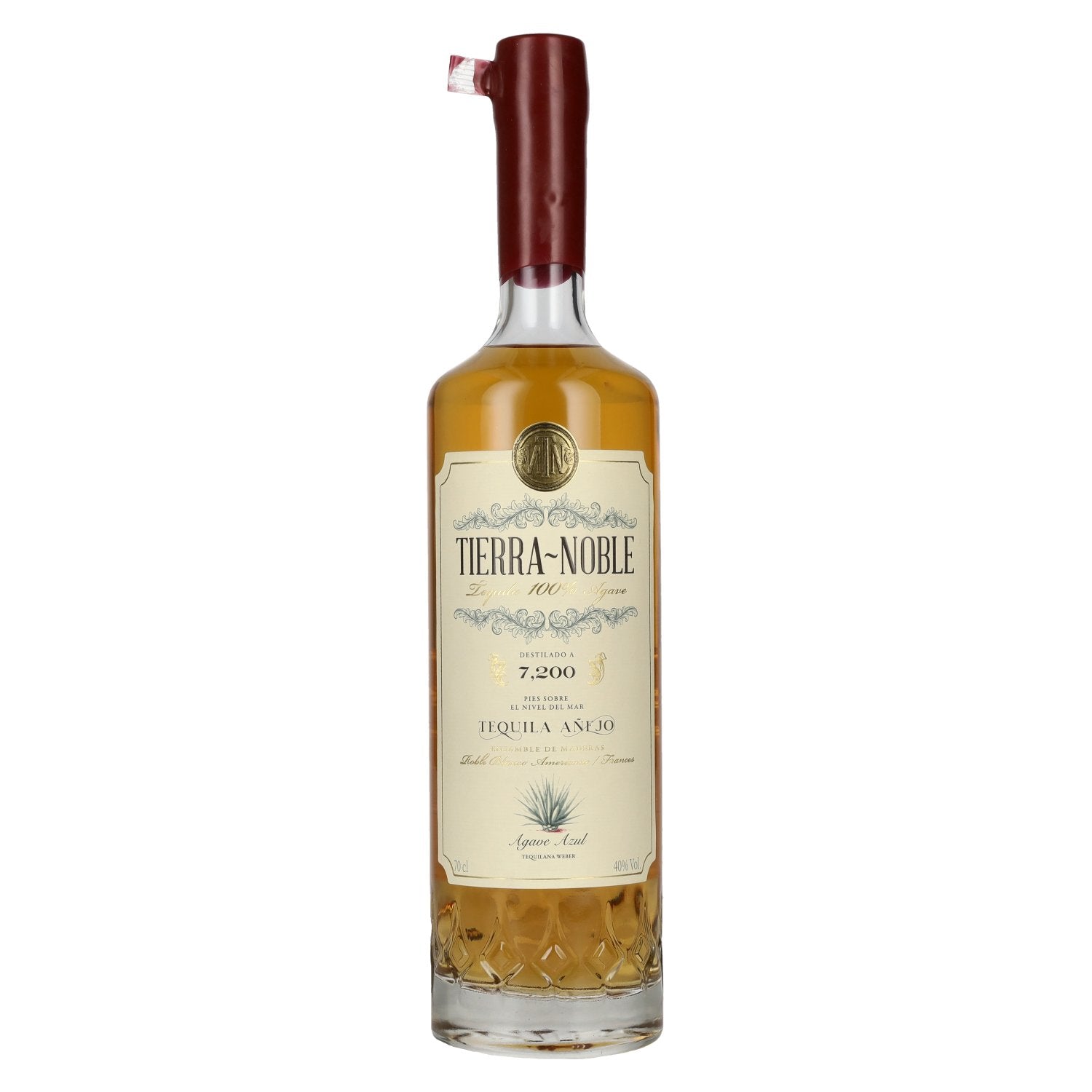 Tierra-Noble Anejo Tequila 100% Agave Azul 40% Vol. 0,7l