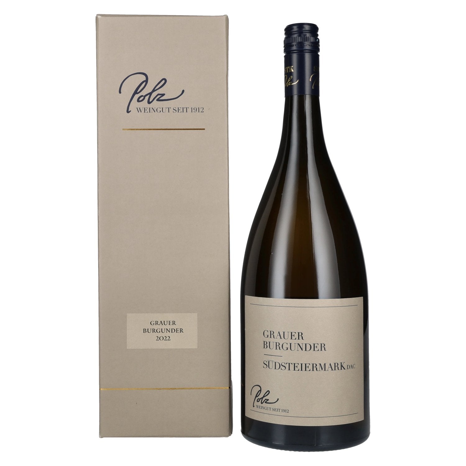 Polz Grauer Burgunder Suedsteiermark DAC 2022 13% Vol. 1,5l in Giftbox