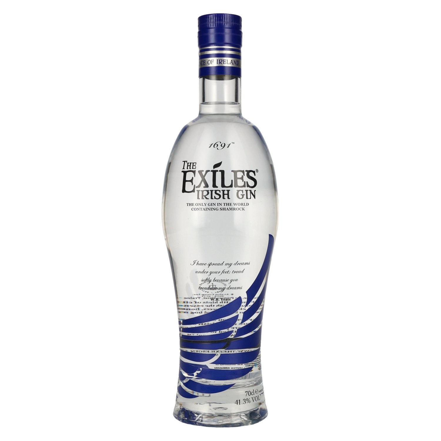 The Exiles Irish Gin 41,3% Vol. 0,7l