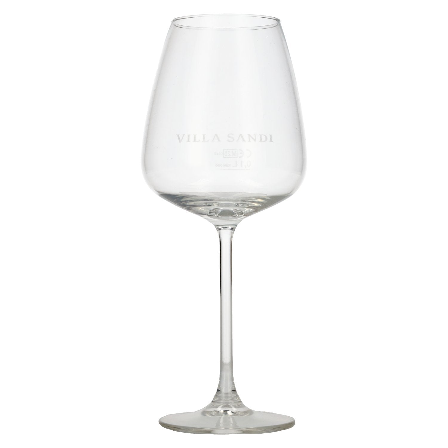 Villa Sandi Stielglas with calibration 0,1l