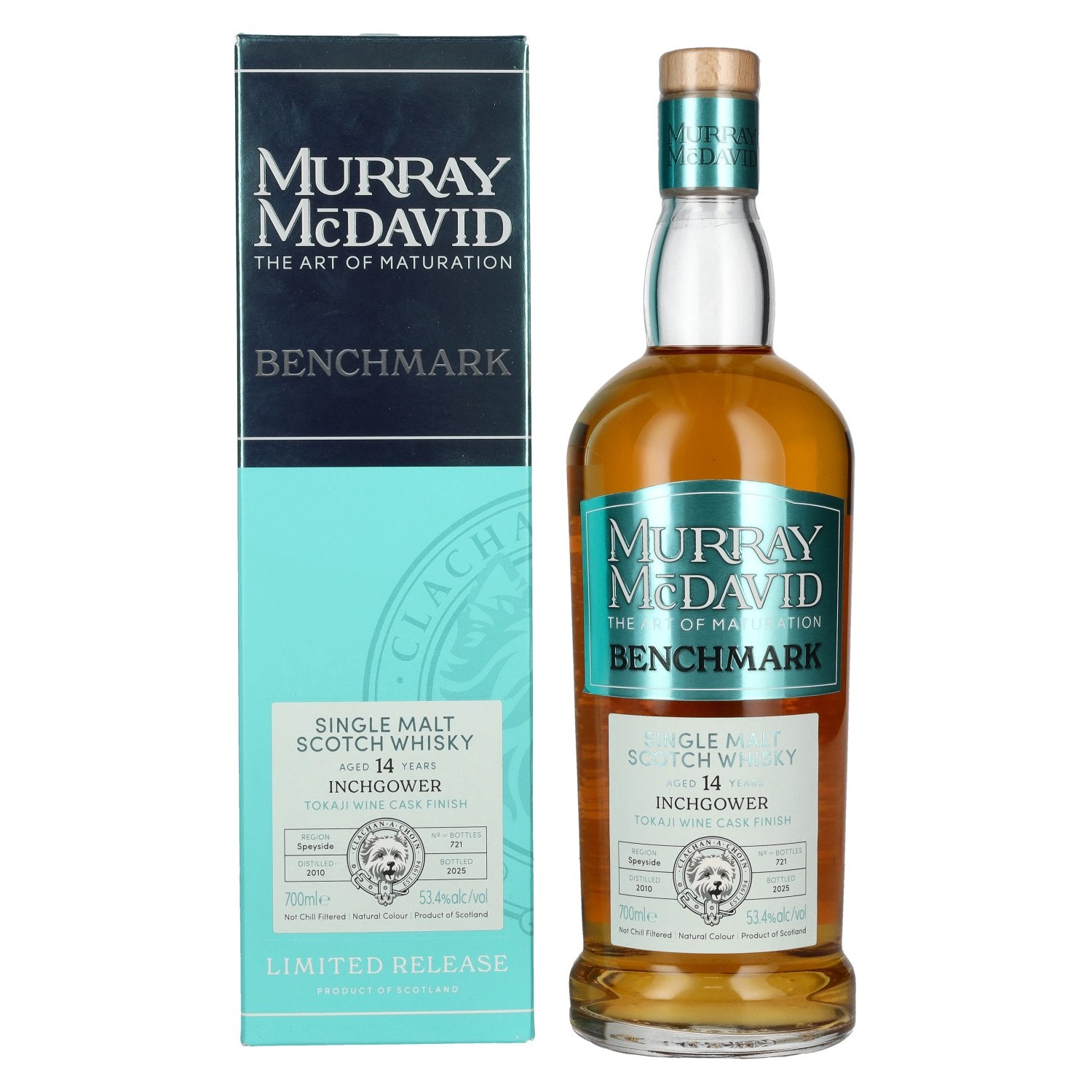 Murray McDavid 14 Years Old INCHGOWER Tokaji Wine Cask Single Malt 2010 53,4% Vol. 0,7l in Giftbox