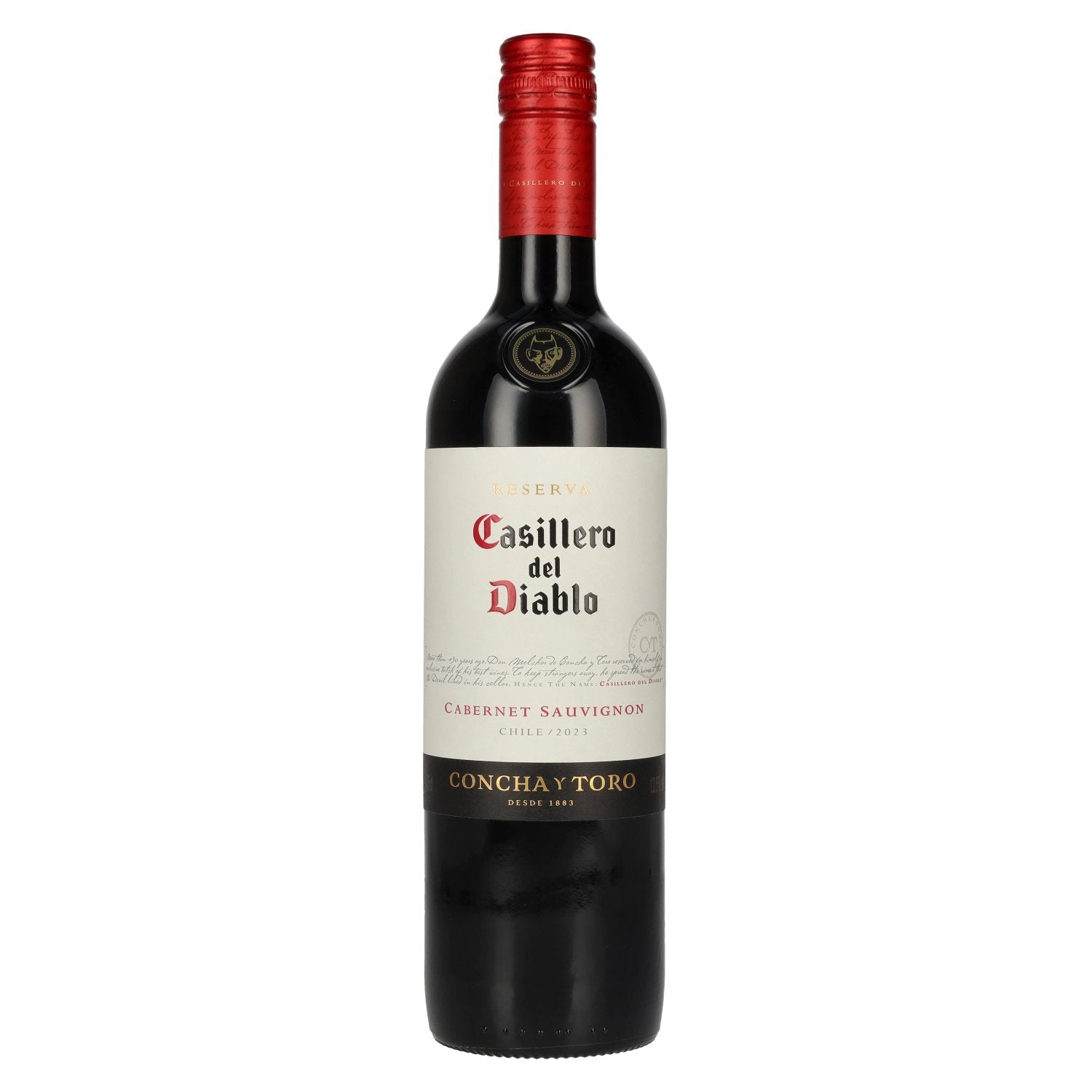Concha y Toro Casillero del Diablo CABERNET SAUVIGNON Reserva 2023 12,5% Vol. 0,75l