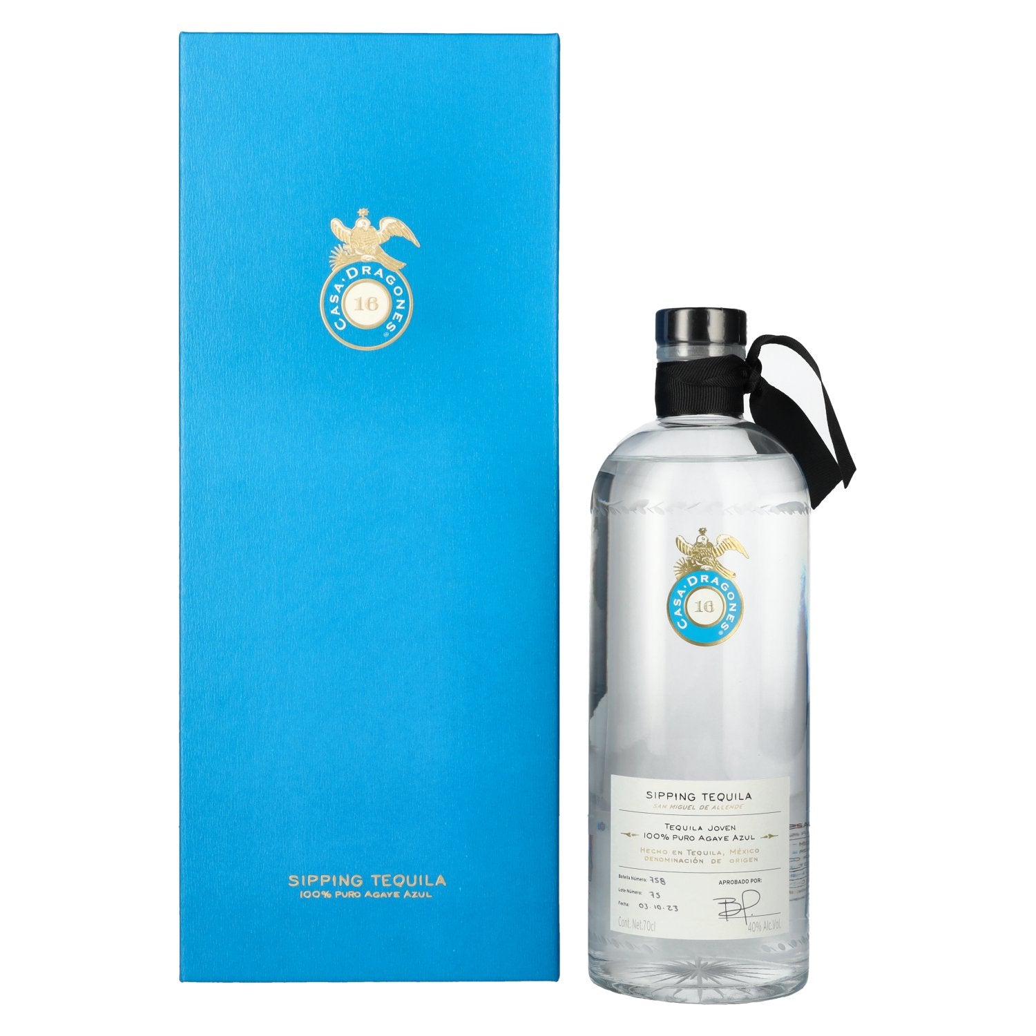 Casa Dragones Tequila Joven 100% Puro Agave Azul Sipping Tequila Edicion Limitada 40% Vol. 0,7l in Giftbox