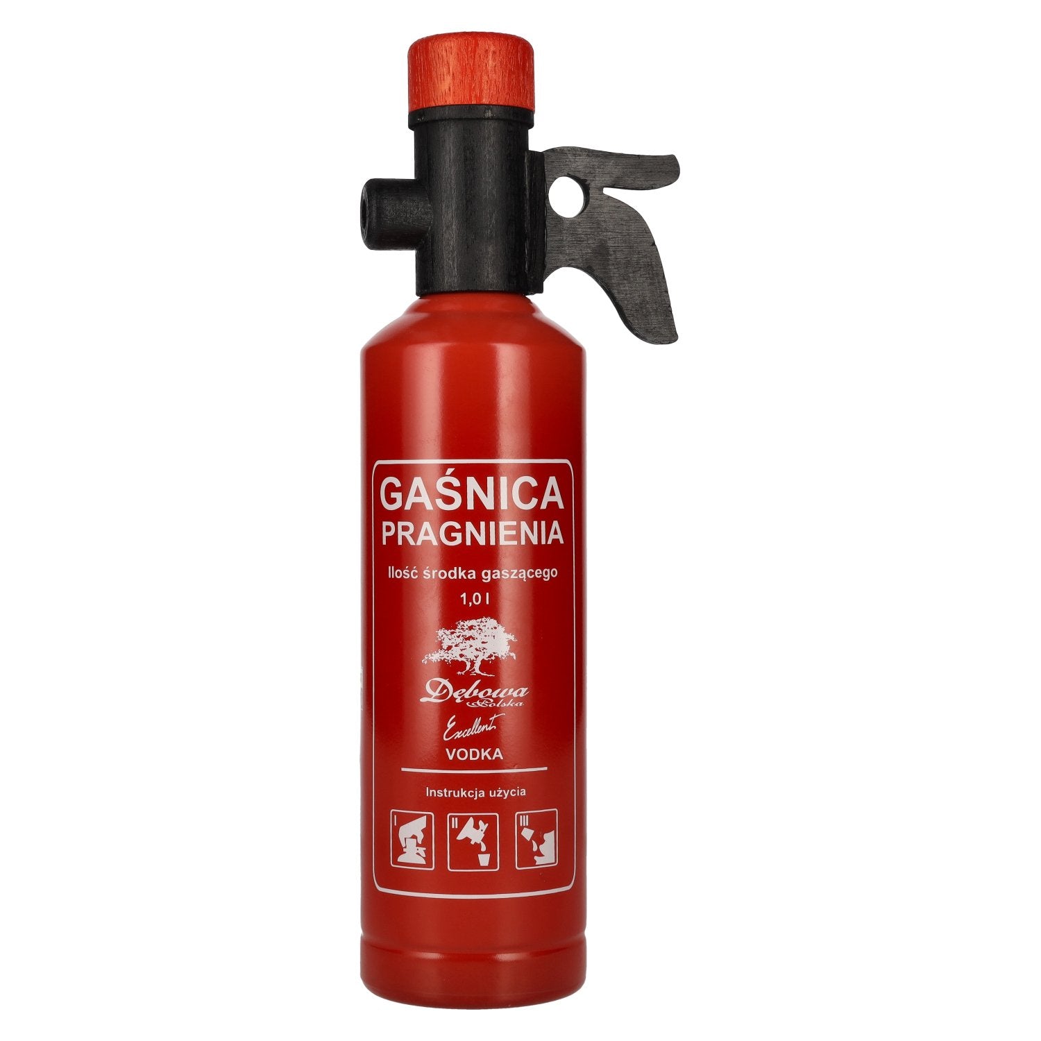 Buy Debowa Vodka Gaśnica Pragnienia Fire extinguisher 40% Vol. 1l – Polish Vodka –