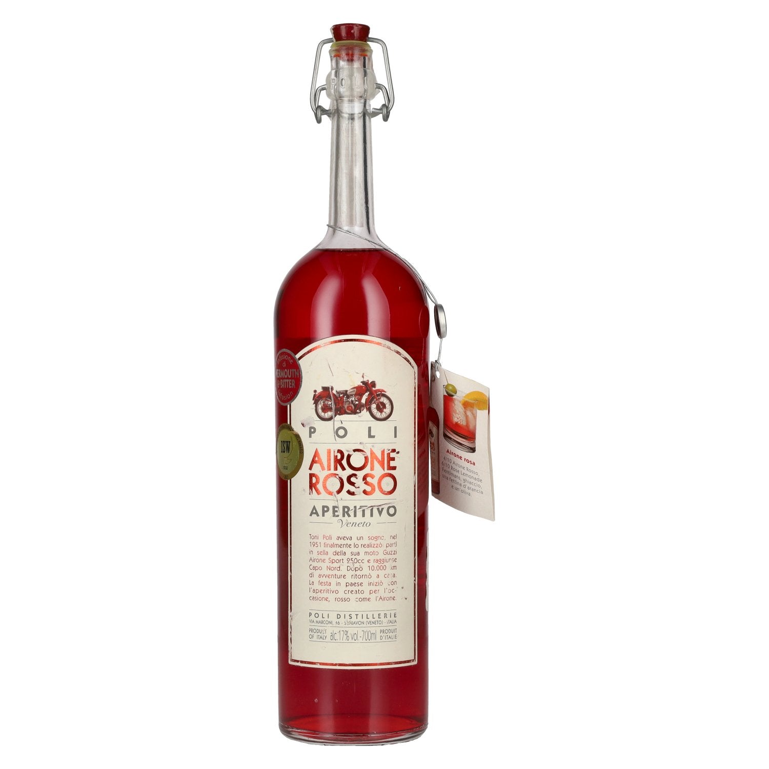 Poli Airone Rosso Aperitivo Veneto 17% Vol. 0,7l