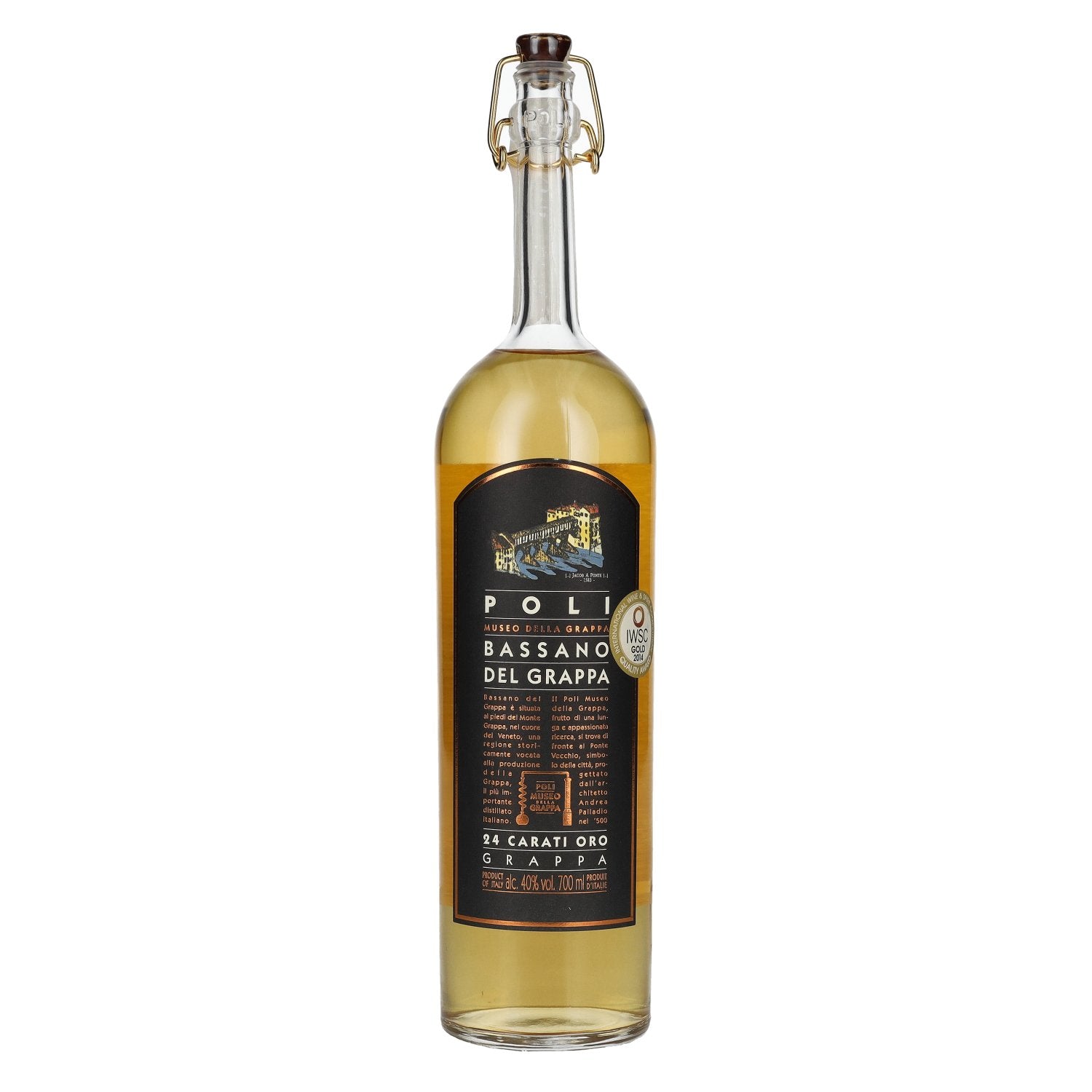 Poli Bassano del Grappa 24 Carati Oro 40% Vol. 0,7l