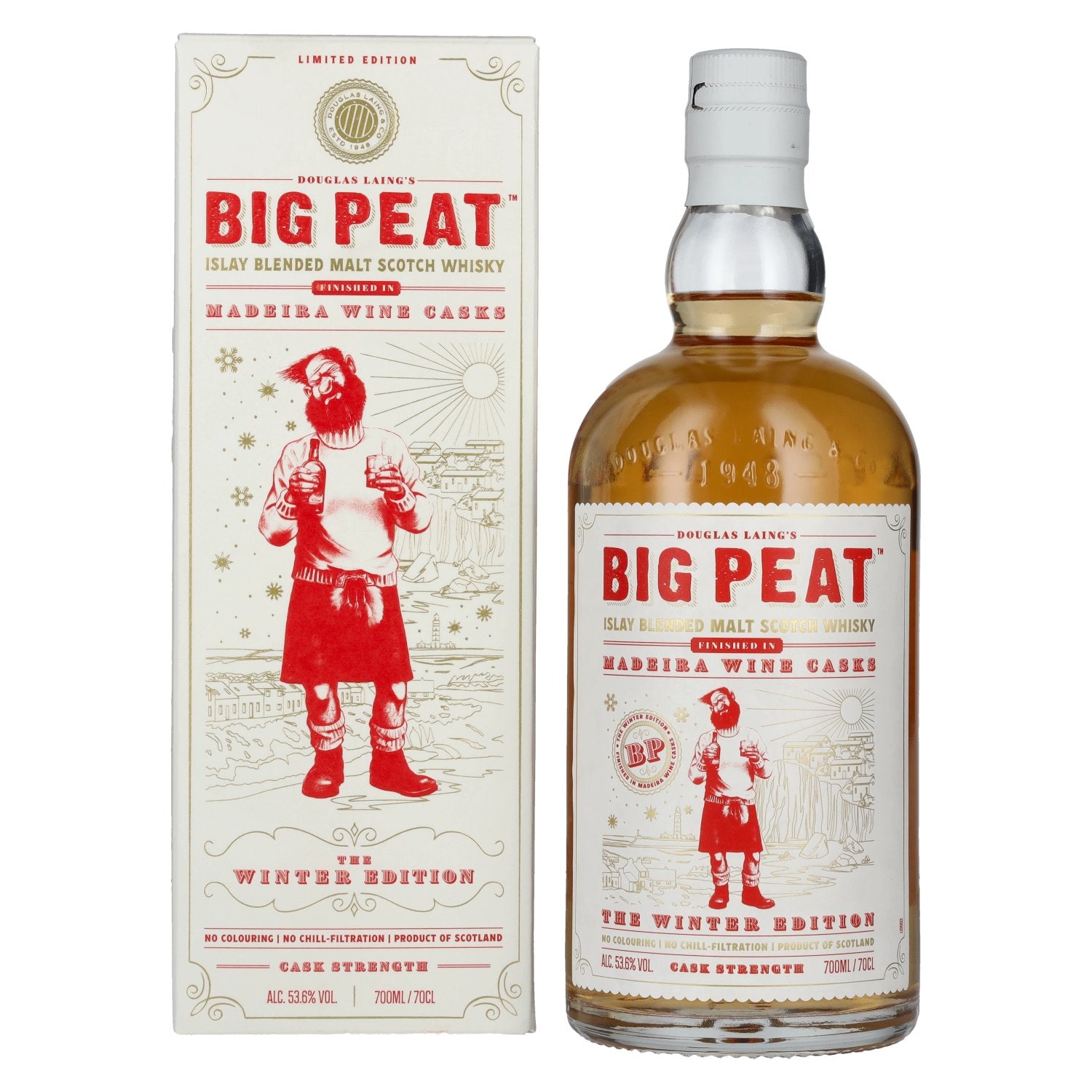 Douglas Laing BIG PEAT The Winter Edition 53,6% Vol. 0,7l in Giftbox