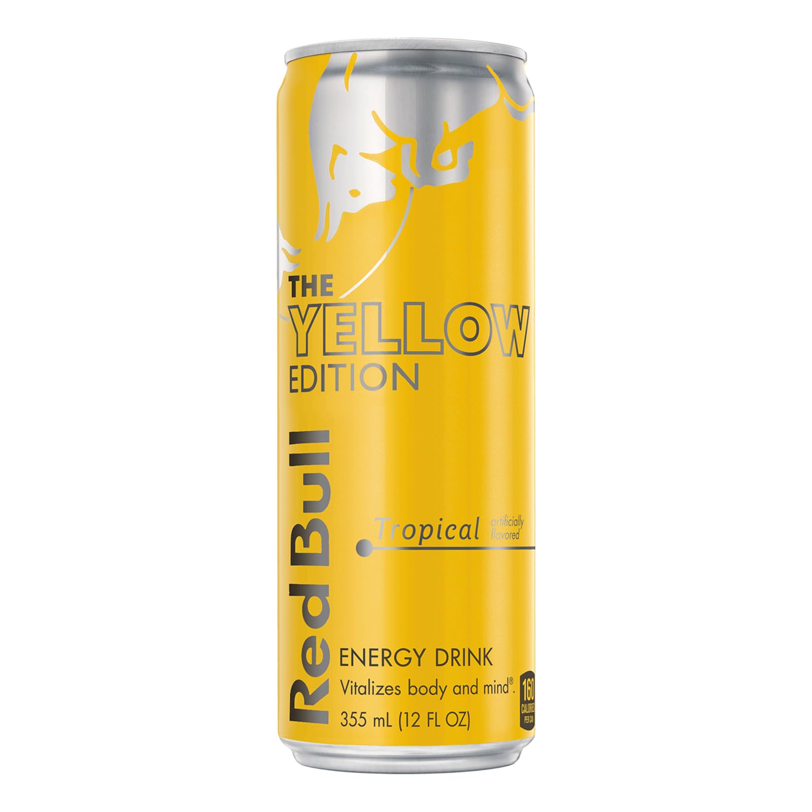 Red Bull Yellow Edition Energy Drink Tropical