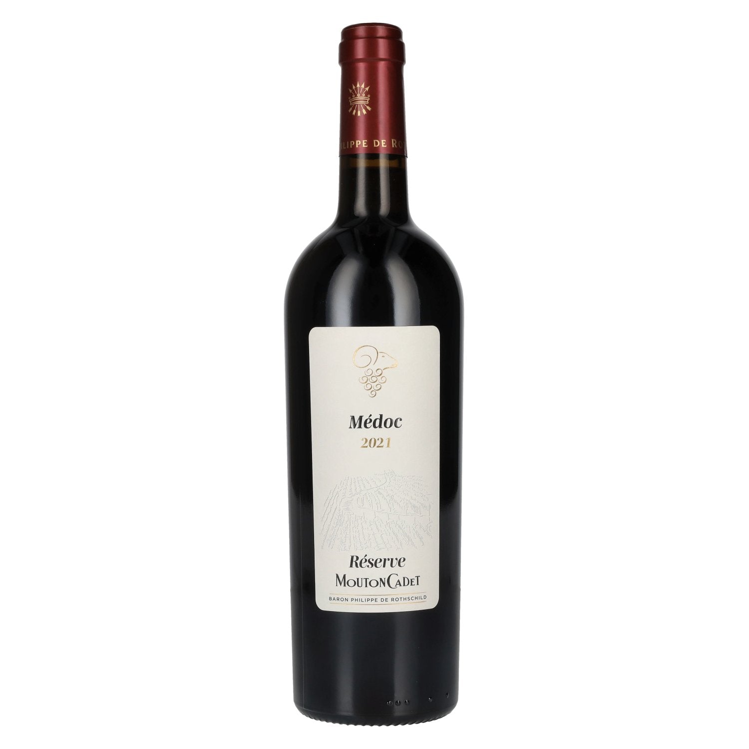 Baron Philippe de Rothschild MOUTON CADET Reserve Medoc 2021 12,5% Vol. 0,75l