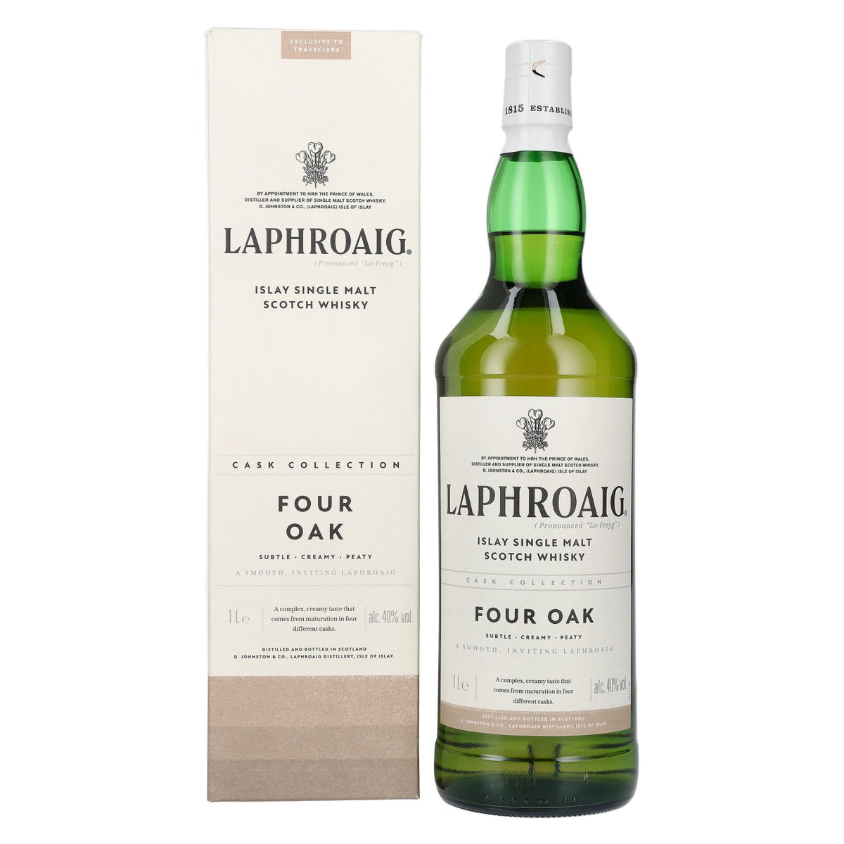 Laphroaig FOUR OAK Cask Collection 40% Vol. 1l in Giftbox