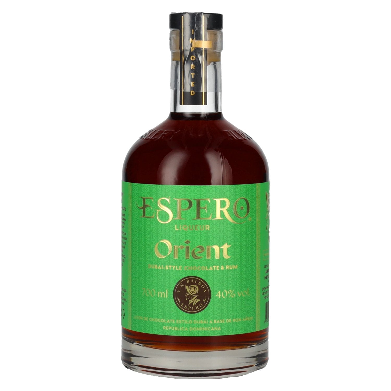 Ron Espero ORIENT Dubai Chocolate & Rum Liqueur Limited Edition 40% Vol. 0,7l