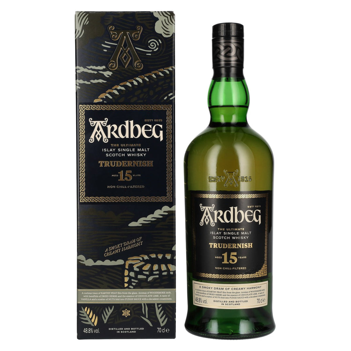 Ardbeg 15 Years Old The Ultimate Trudernish Islay Single Malt 48,8% Vol. 0,7l in Giftbox