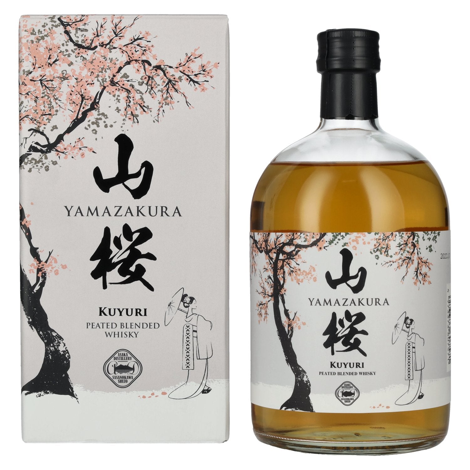 Yamazakura Kuyuri Peated Blended Whisky 46% Vol. 0,7l in Giftbox