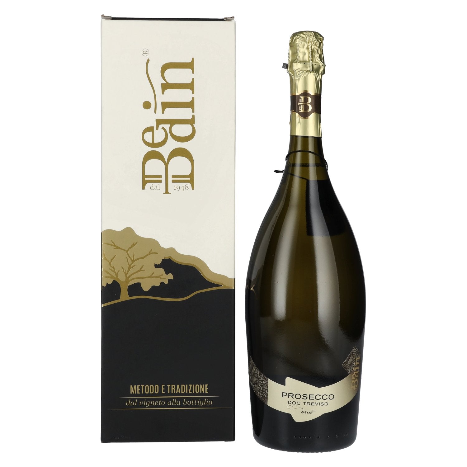 BEDIN Prosecco Treviso Brut DOC 11% Vol. 1,5l in Giftbox
