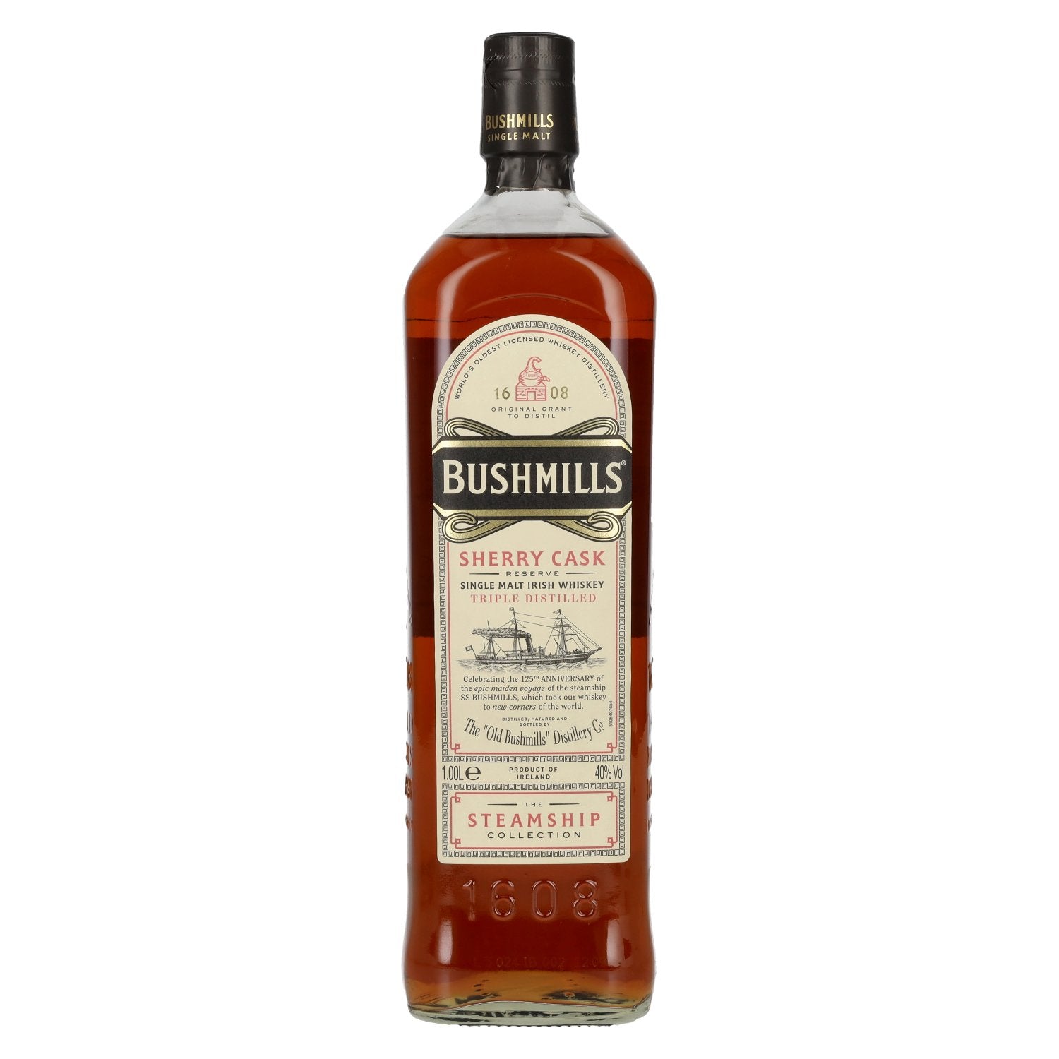 Bushmills SHERRY CASK Reserve The Steamship Collection 40% Vol. 1l